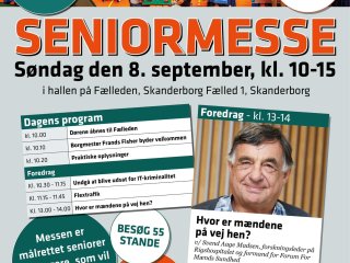 Senior World udstiller p Seniormessen i Skanderborg 8. september 2024