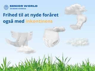 Nyhed: Senior World lancerer ny produktkategori - I april handler det om inkontinens