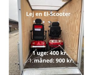 Udlejning El-Scooter