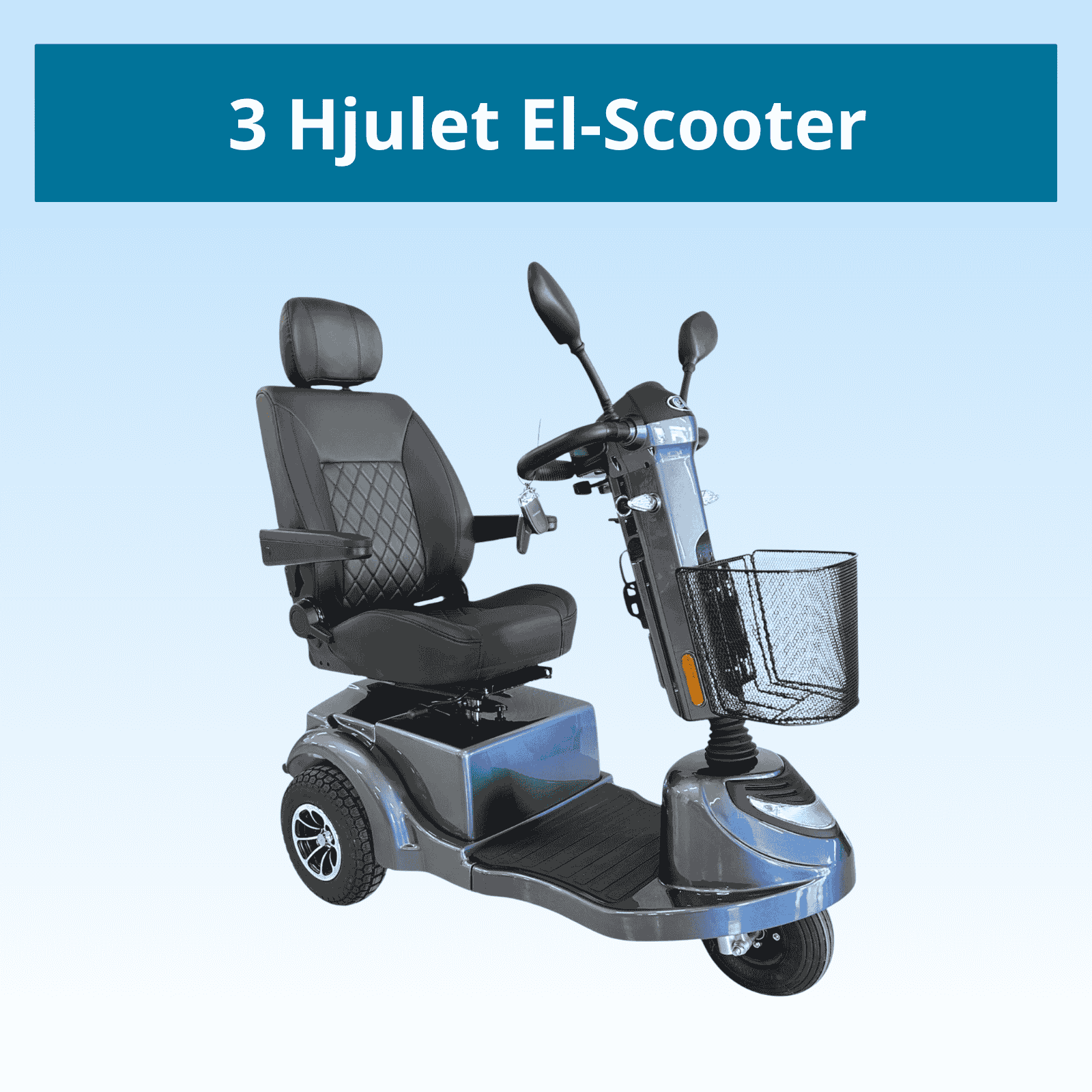 3 Hjulet El-Scooter