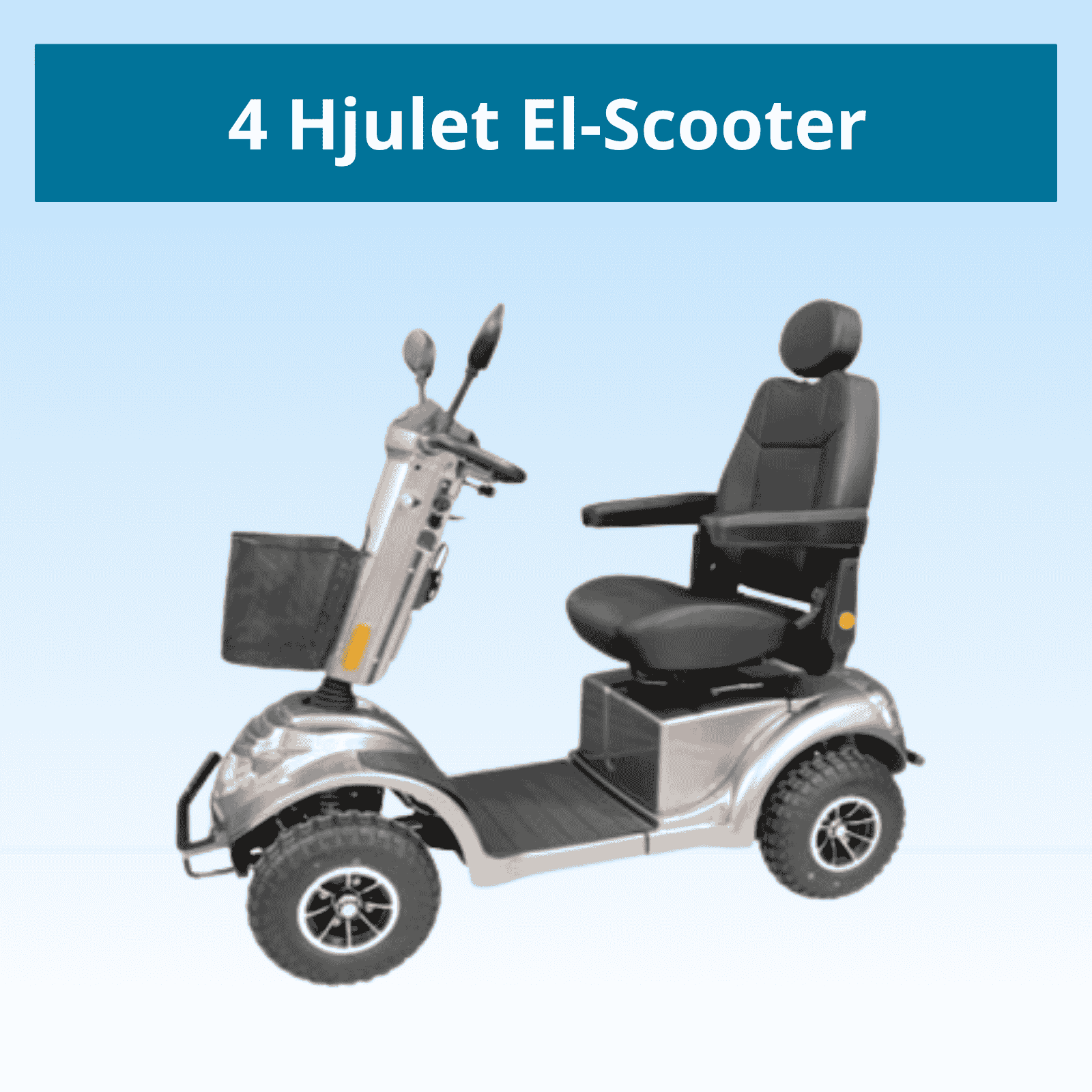 4 hjulet El-Scooter