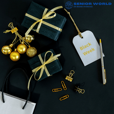 Black Week hos Senior World. Stor butik. Shop for senior.