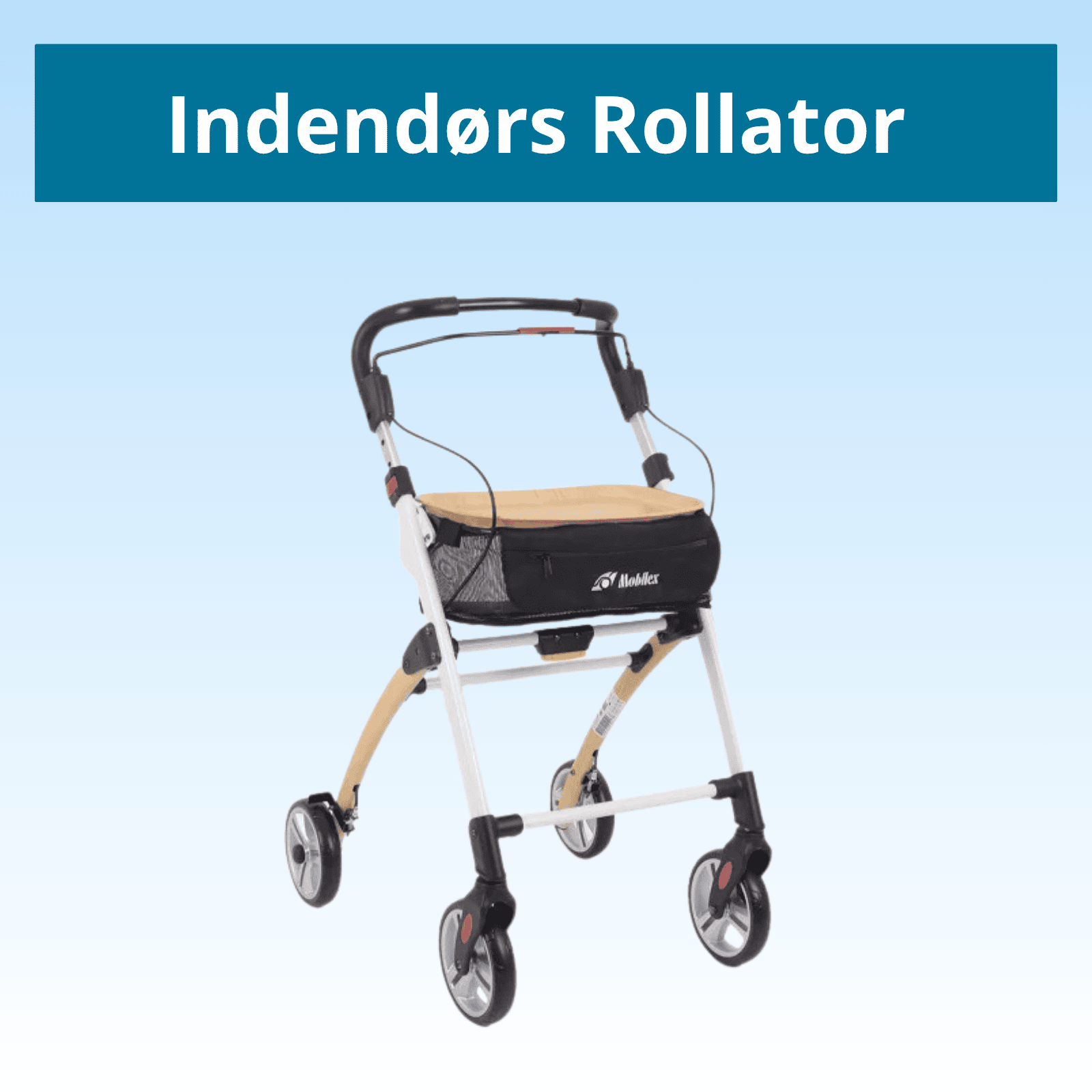 Indendørs rollator 