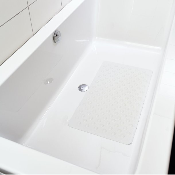 Bademtte Gummi med sugkopper 40*70 cm.