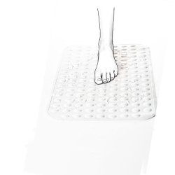 Bademtte Gummi med sugkopper 40*70 cm.