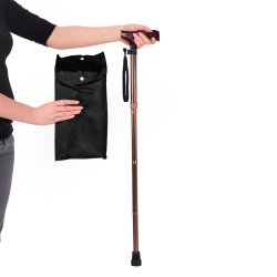 Foldbar Rejsestok Bronze