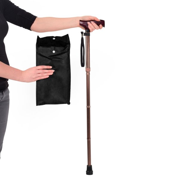 Foldbar Rejsestok Bronze