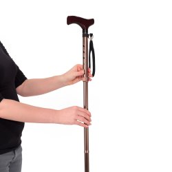 Foldbar Rejsestok Bronze
