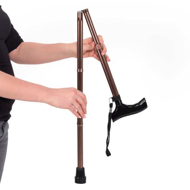Foldbar Rejsestok Bronze