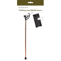 Foldbar Rejsestok Bronze