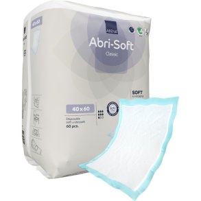 ABENA Abri-Soft Classic underlag, 60x40cm