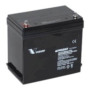 Batteri Vision 55 AH 12 Volt - AGM