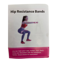 Booty Bands�t Tekstil 3 stk.