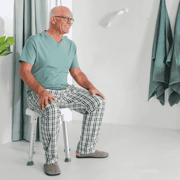 Etac Flex St�ttegreb 30 cm. Hvid - Skrue montering