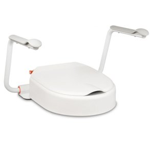 Etac Hi-Loo Toiletforh�jer 10 cm. med arml�n