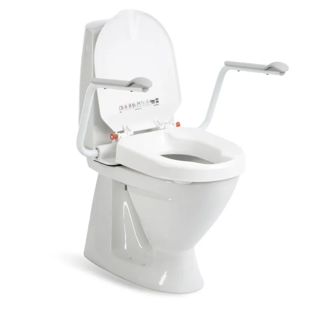 Etac Hi-Loo Toiletforh�jer 6 cm. med arml�n