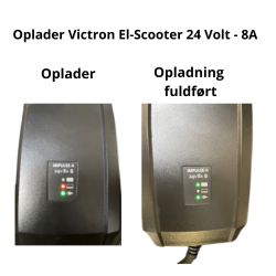 Victron Lader El-Scooter 24 Volt - 8A Bluetooth