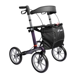 Panda Royal Kulfiberrollator med store hjul