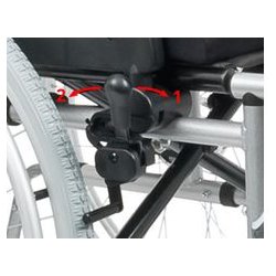 Mobilex Barracuda K�restol med tromlebremse