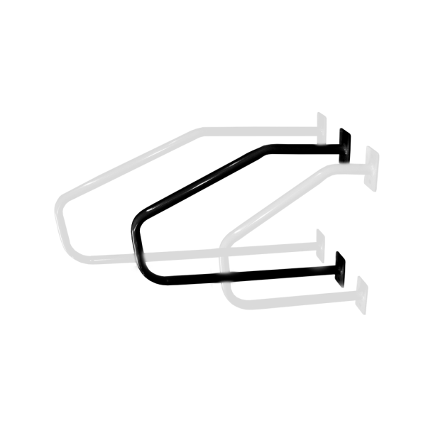 V�gb�jle til trappe Sort