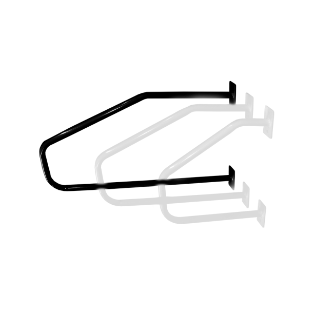 V�gb�jle til trappe Sort