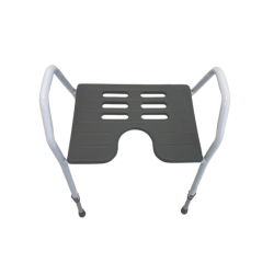 Mobilex Badeb�nk Hvid Med og uden rygl�n