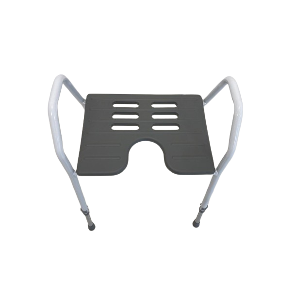 Mobilex Badeb�nk Hvid Med og uden rygl�n