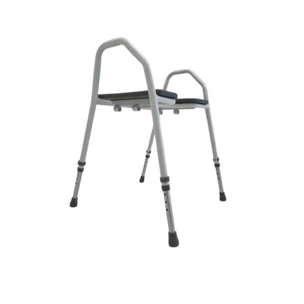 Mobilex Badeb�nk Hvid Med og uden rygl�n