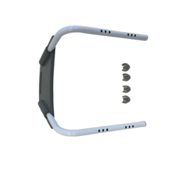 Mobilex Badeb�nk Hvid Med og uden rygl�n