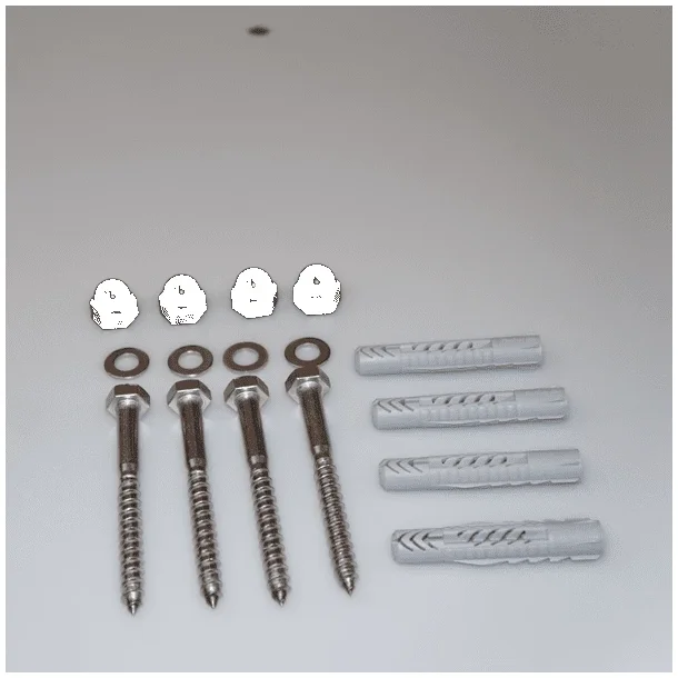 Monteringss�t V�gb�jle Hvid