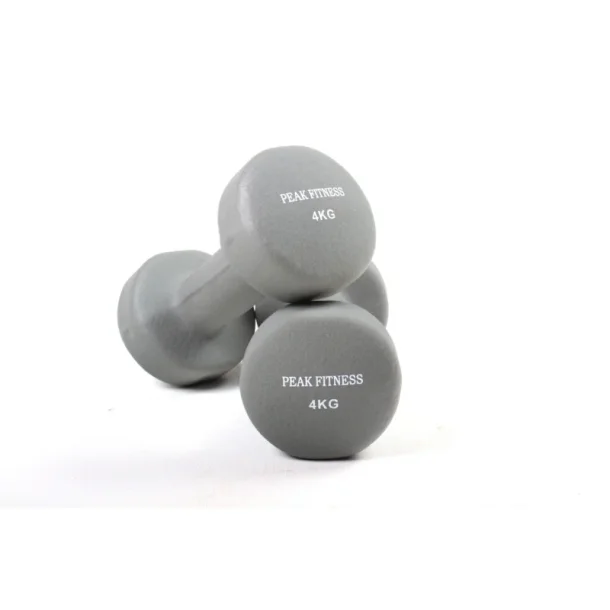 Peak Fitness Hndvgte Neopren 2 x 4 kg