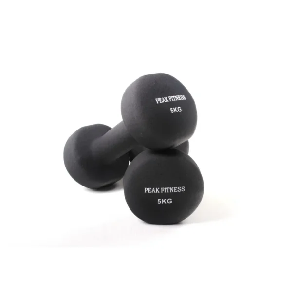 Peak Fitness Hndvgte Neopren 2 x 5 kg