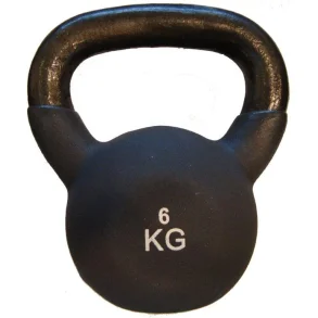 Peak Fitness Kettlebell 6 kg. Sort
