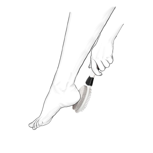 Pimpsten med b�rste