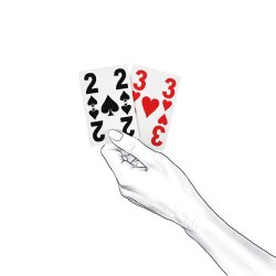 Spillekort Magnaprint 2 st