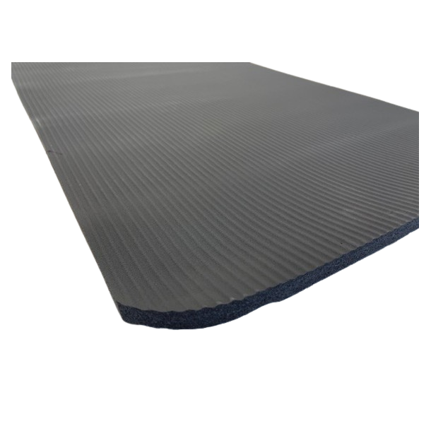 Trningsmtte Tyk Sort 1,3 cm. 