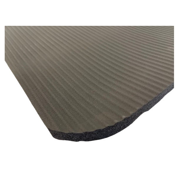 Trningsmtte Tyk Sort 1,3 cm. 