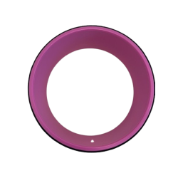 Yogaghjul Sort-Pink