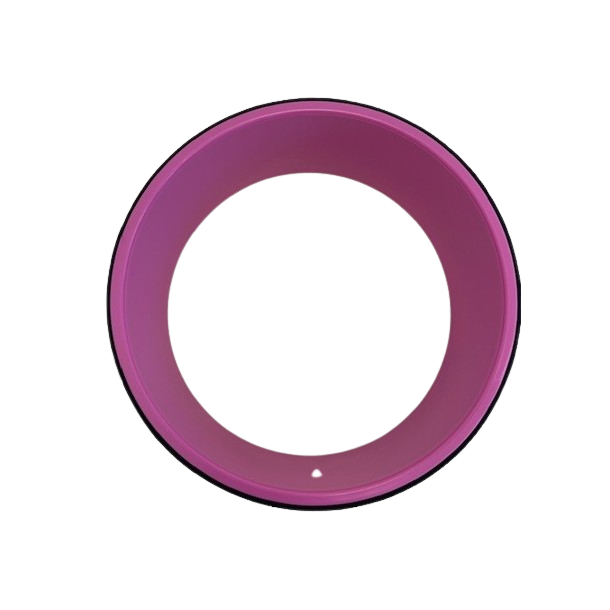 Yogaghjul Sort-Pink