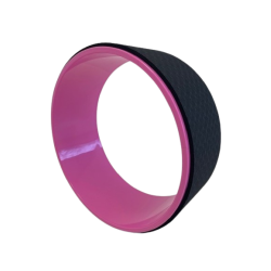 Yogaghjul Sort-Pink