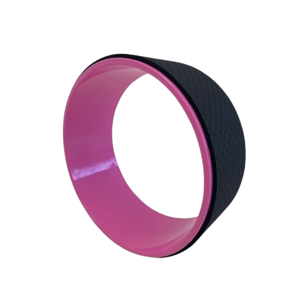 Yogaghjul Sort-Pink