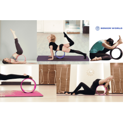 Yogaghjul Lilla-Pink