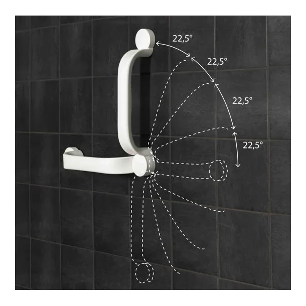 Etac Flex St�ttegreb 60 cm. Hvid - Skrue montering