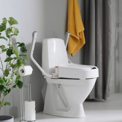 Etac Hi-Loo Toiletforh�jer 10 cm. med arml�n