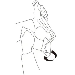 Etac Torkel Toiletpapirtang