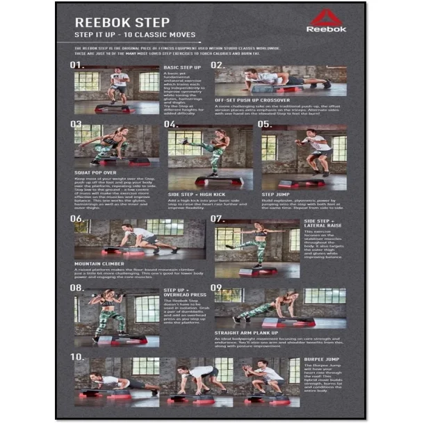 Reebok Stepbnk - Sort Delta